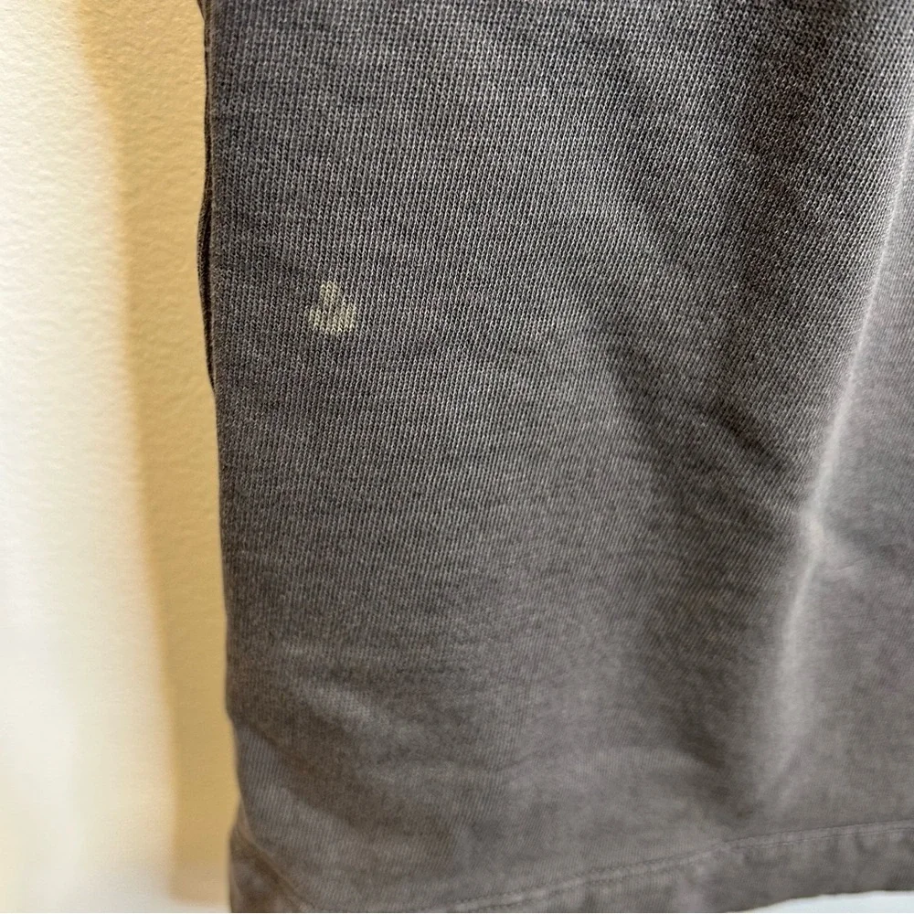 Zara PLUSH STRAIGHT LEG SWEATPANTS anthracite grey 4174/843 - Picture 5 of 10